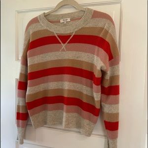 Striped Madewell sweater